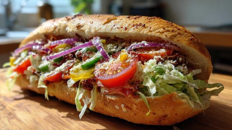 Grinder Salad Sandwich (Viral TikTok Sub)
