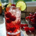 Homemade Cherry Limeade (Refreshing Summer Drink)