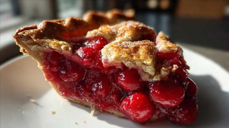 Homemade Cherry Pie (Classic Summer Pie)