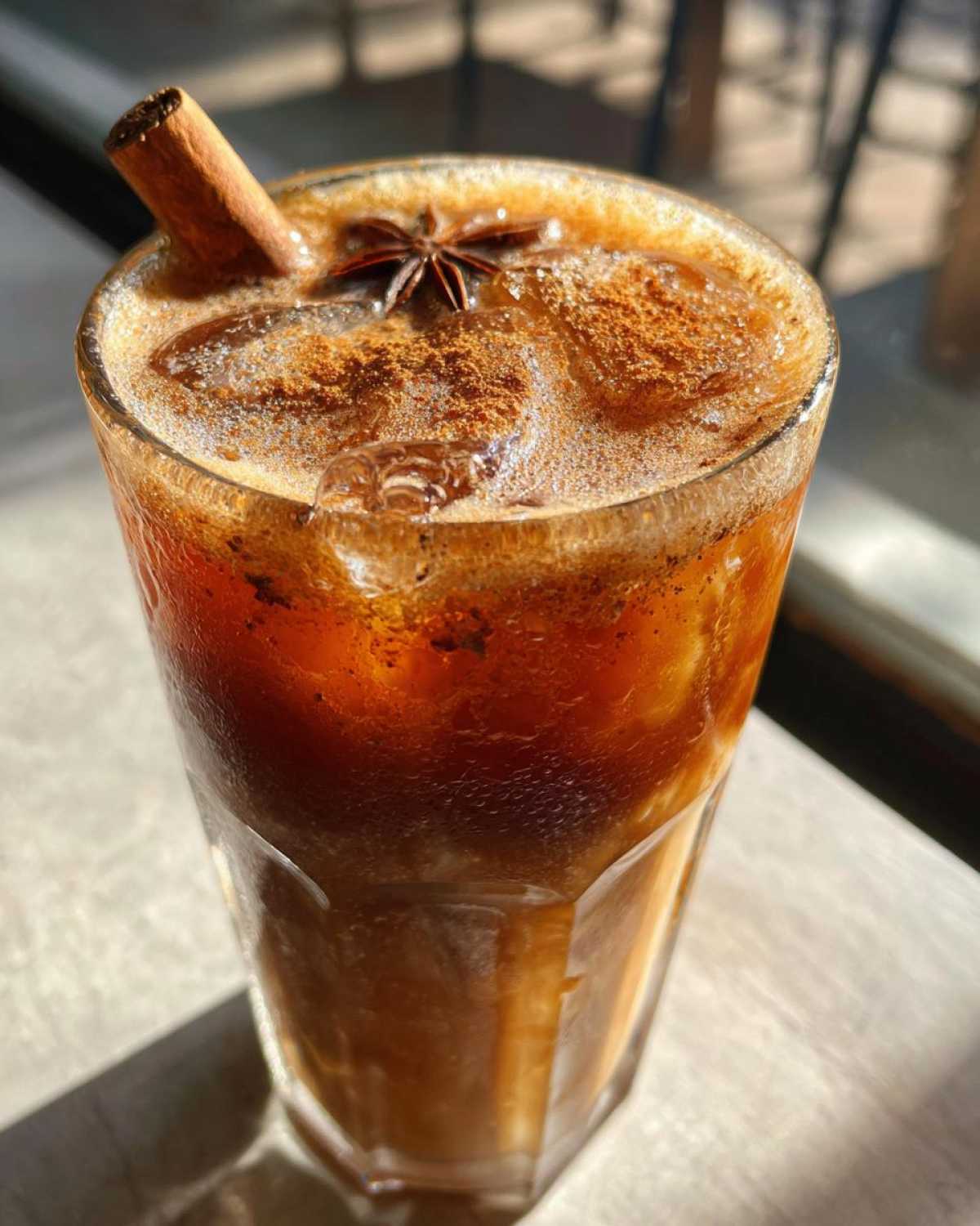 Iced Chai Latte (Spiced Summer Drink) - detail 2