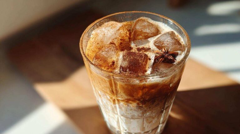 Iced Chai Latte (Spiced Summer Drink)