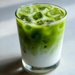 Iced Matcha Latte with Coconut Milk