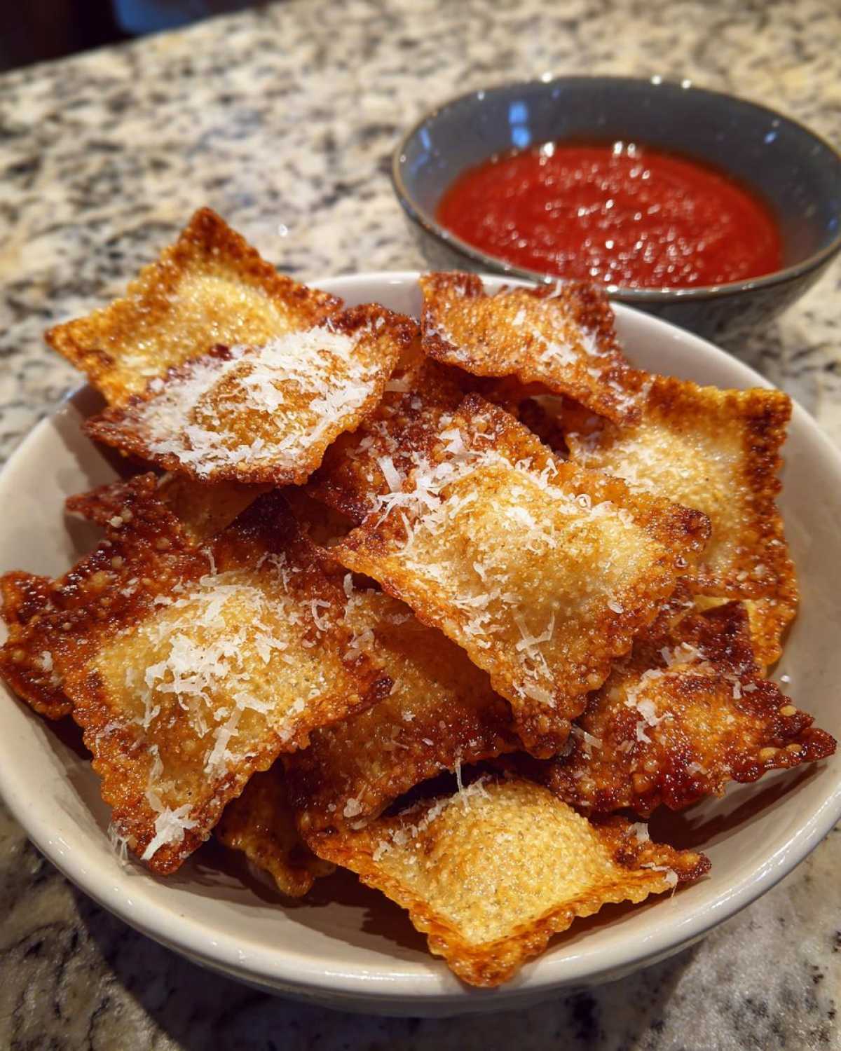 Italian Pasta Chips (Air Fryer Viral Snack) - detail 1