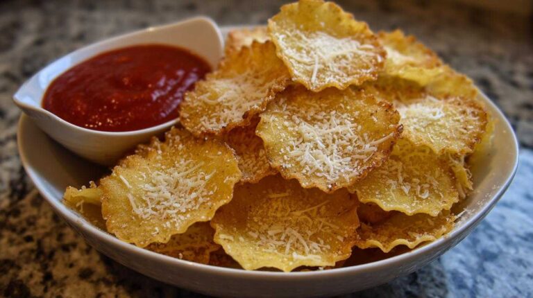 Italian Pasta Chips (Air Fryer Viral Snack)