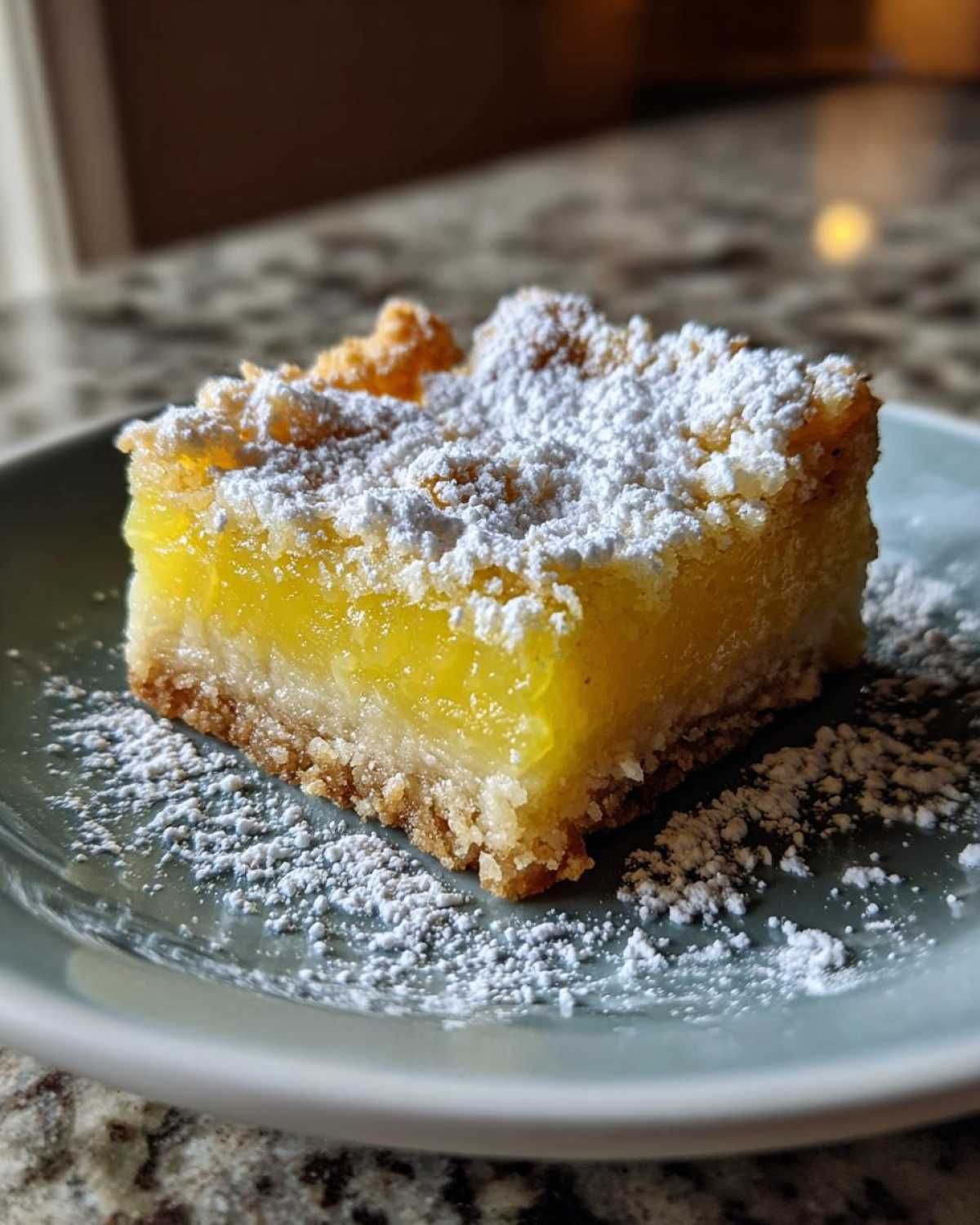 Lemon Bars with Shortbread Crust (Zesty Summer Treat) - detail 2
