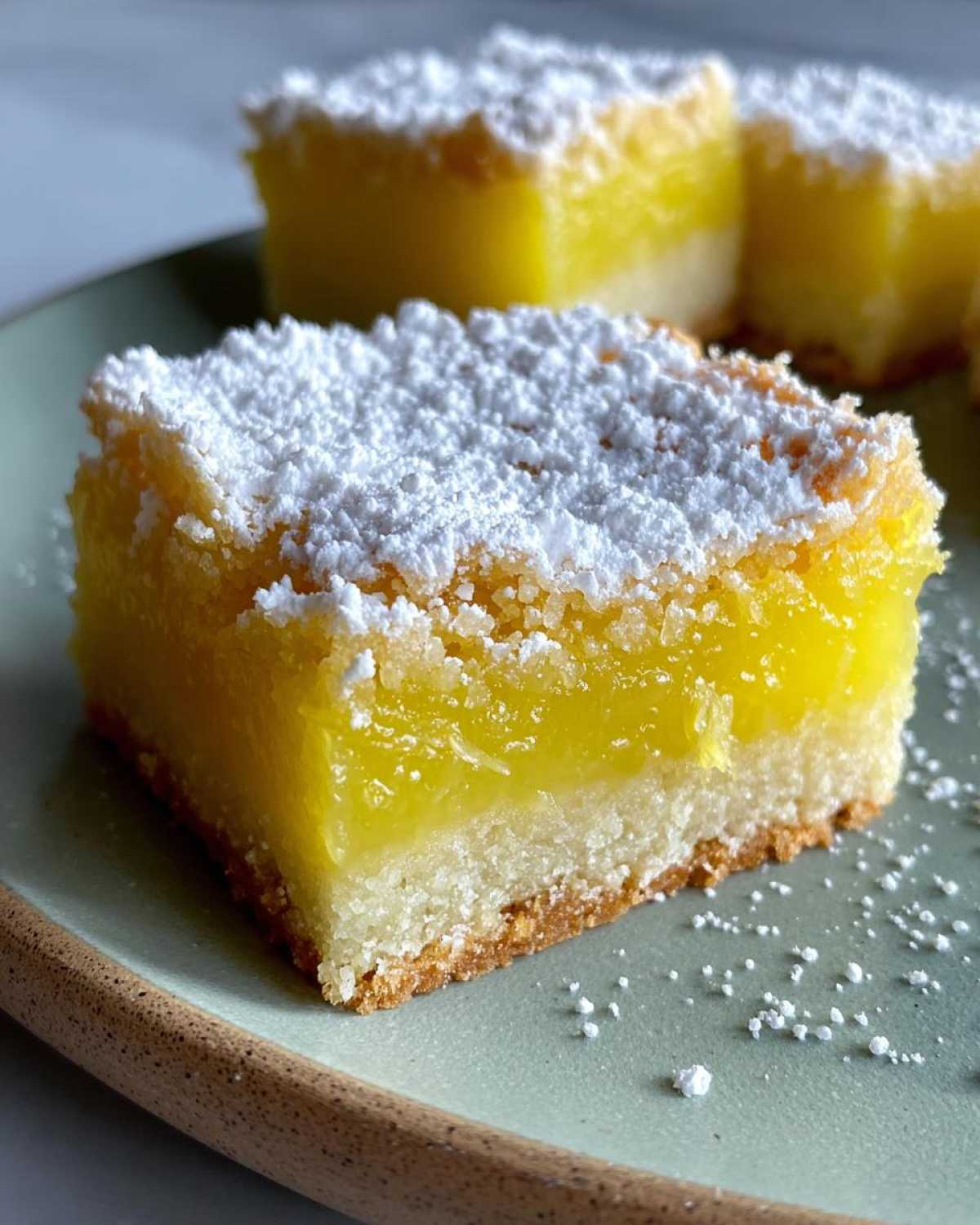 Lemon Bars with Shortbread Crust (Zesty Summer Treat) - detail 1