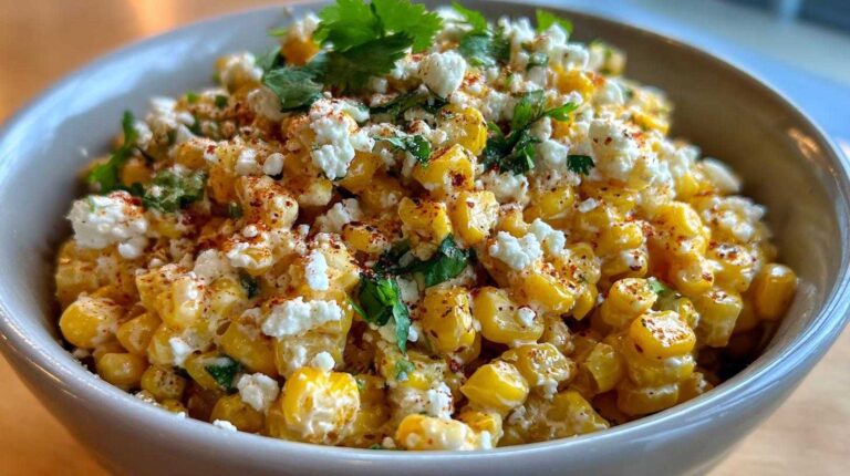 Mexican Street Corn Salad (Elote Salad Bowl)
