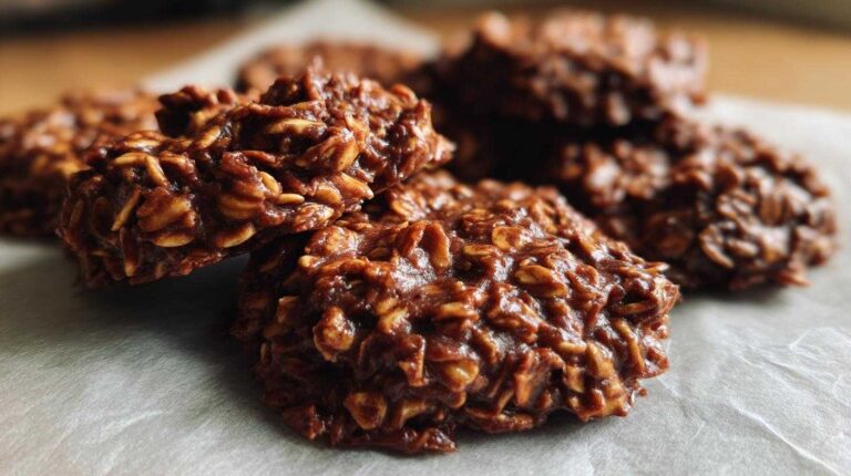 No-Bake Chocolate Oatmeal Cookies