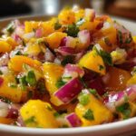 Peach Mango Salsa (Fresh Summer Appetizer)