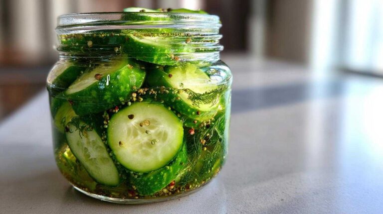 Quick Pickled Cucumbers (Refrigerator Pickles): 3 hours to happiness Quick Pickled Cucumbers (Refrigerator Pickles)