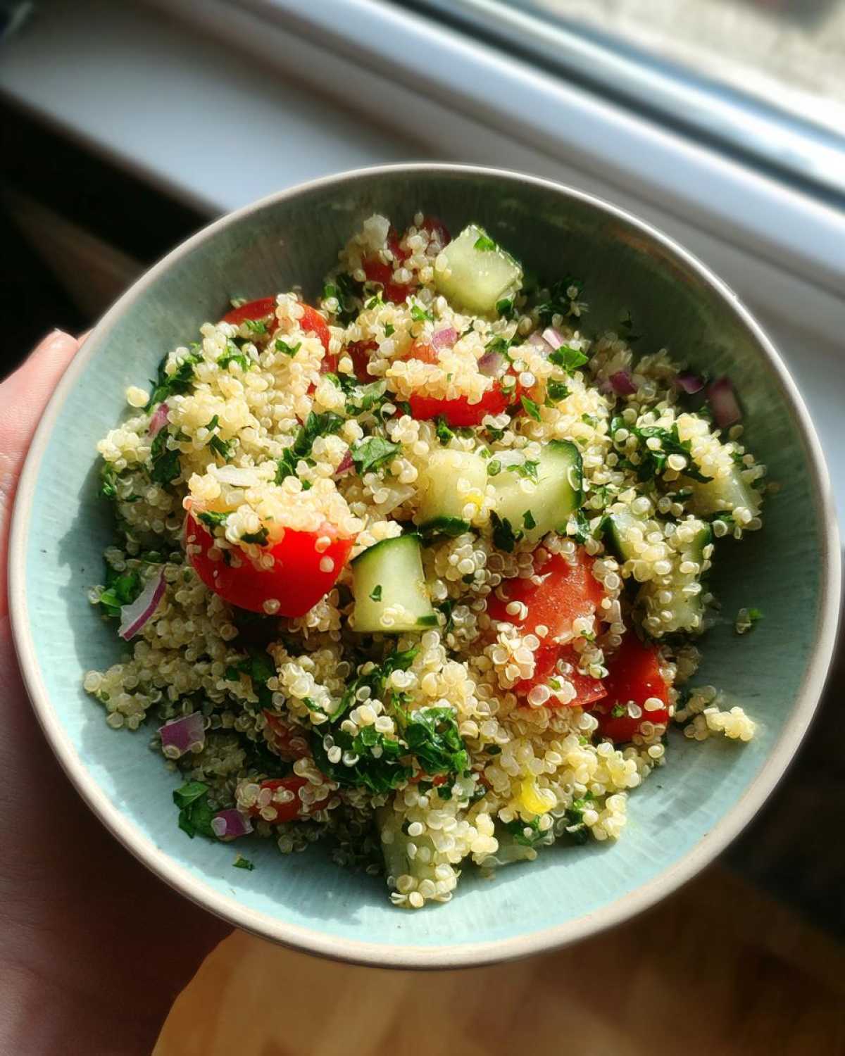 Quinoa Tabbouleh Salad (Light Mediterranean Side) - detail 1