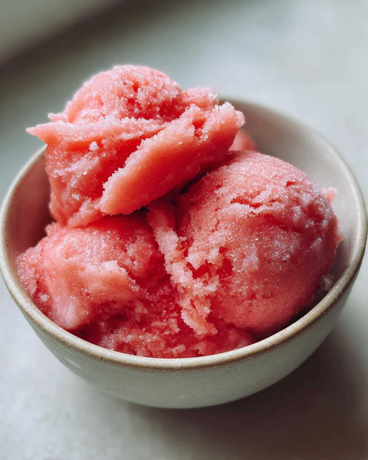 Refreshing Watermelon Sorbet (2-Ingredient Recipe) - detail 1