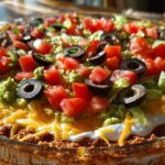 Seven-Layer Taco Dip (Party Appetizer)