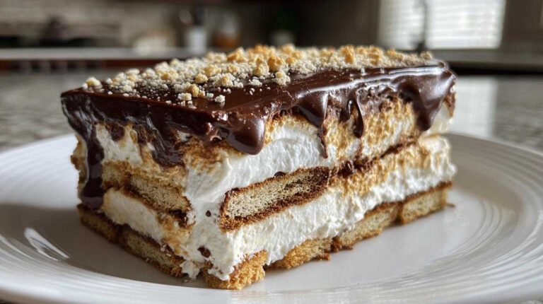 S’mores Icebox Cake (No-Bake Summer Dessert)