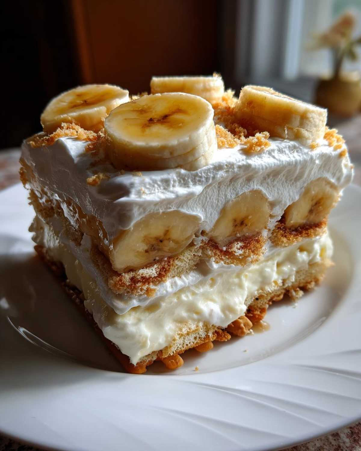 Southern Banana Pudding (No-Bake Layered Dessert) - detail 1