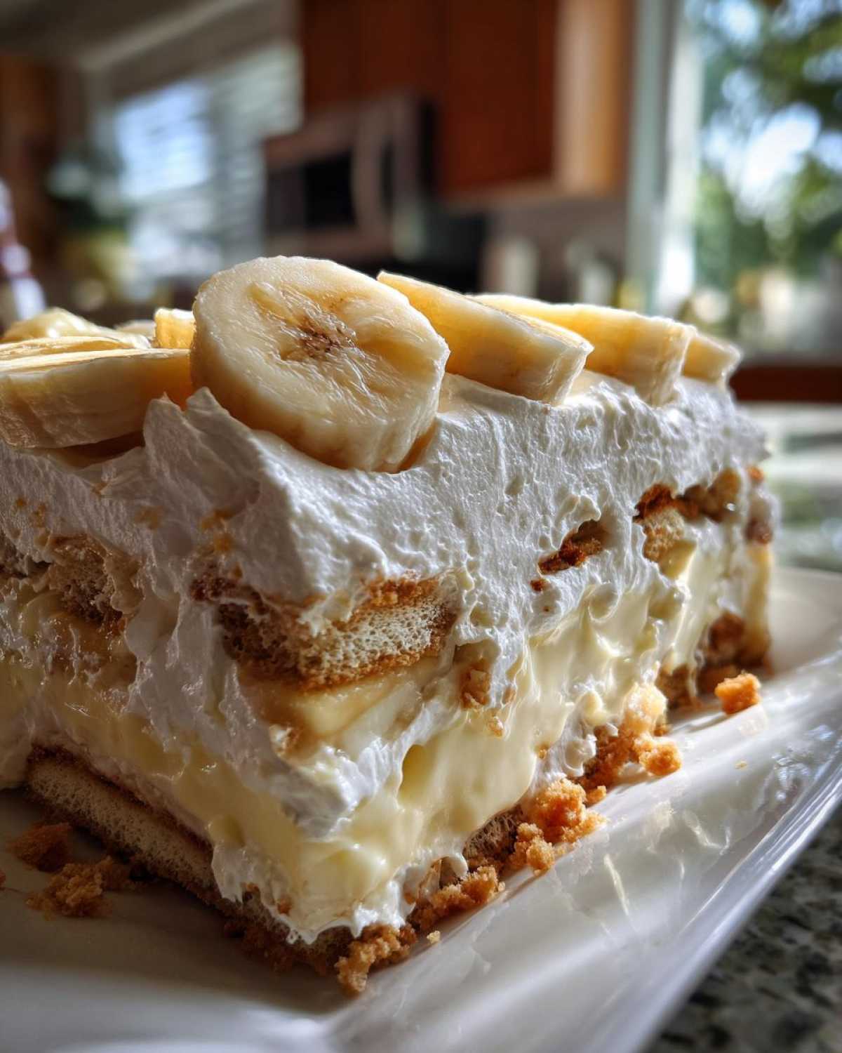 Southern Banana Pudding (No-Bake Layered Dessert) - detail 3