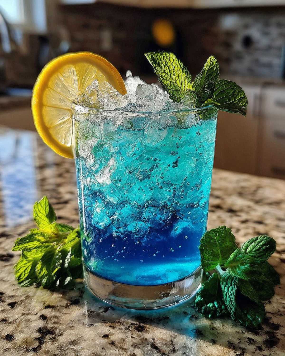 Sparkling Blueberry Lemonade (Refreshing Summer Drink) - detail 2