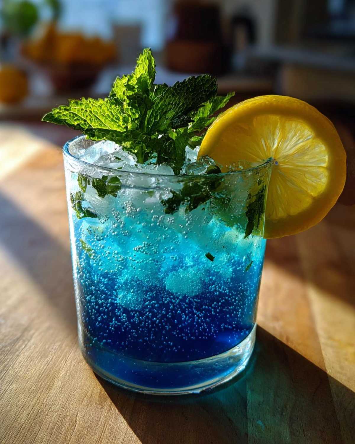 Sparkling Blueberry Lemonade (Refreshing Summer Drink) - detail 3