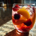 Summer Fruit Sangria (Peach & Berry Sangria)