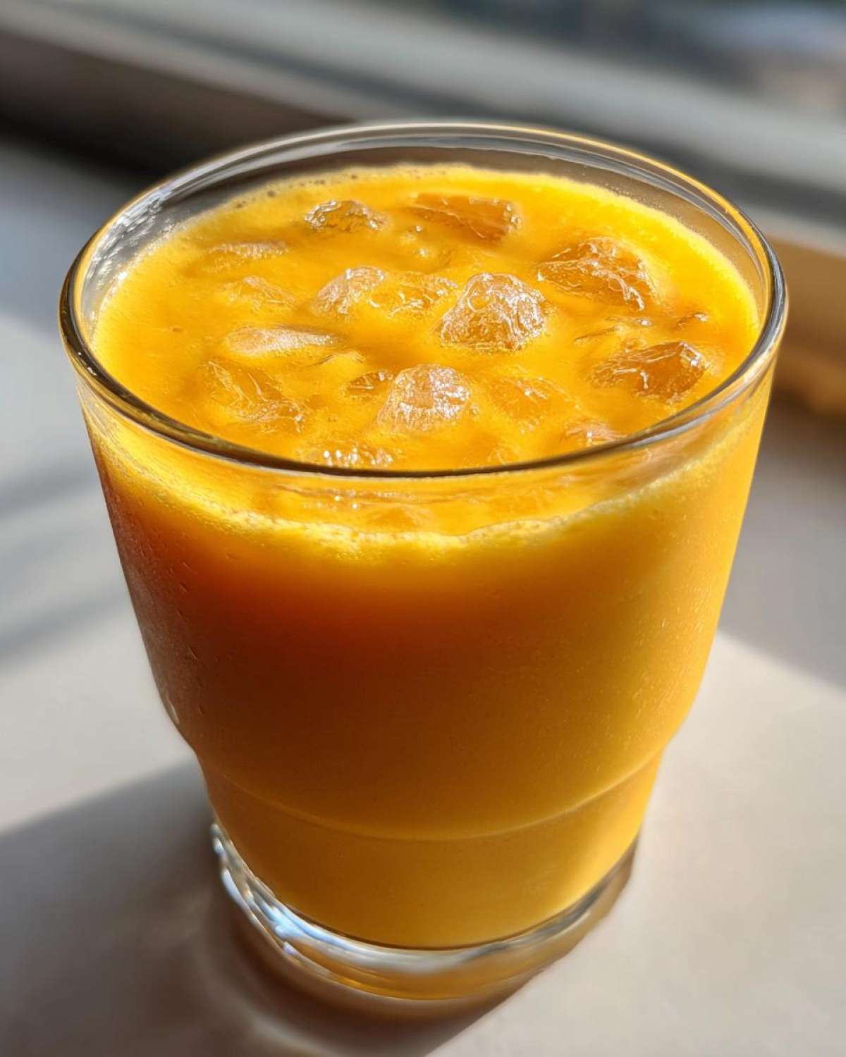 Tropical Mango Pineapple Smoothie - detail 1