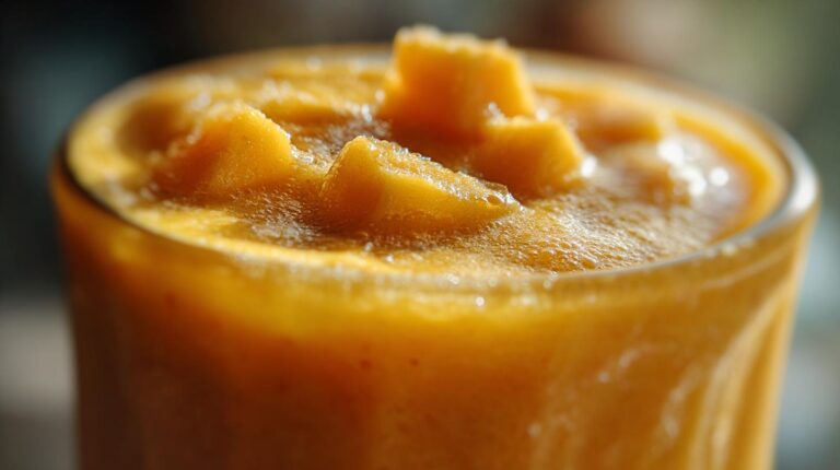 Tropical Mango Pineapple Smoothie