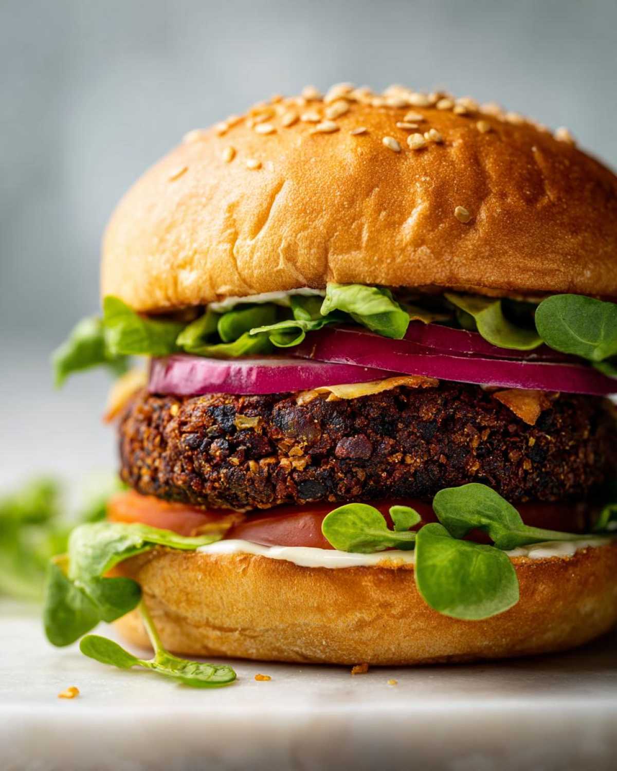 Vegan Black Bean Burgers (Grill-Friendly Vegan Recipe) - detail 1