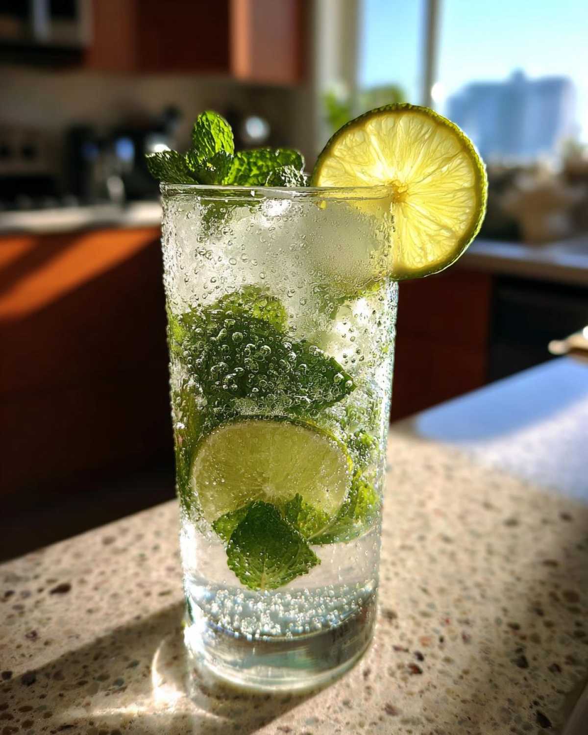 Virgin Mojito with Lime and Mint (Non-Alcoholic) - detail 1