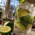 Virgin Mojito with Lime and Mint (Non-Alcoholic)