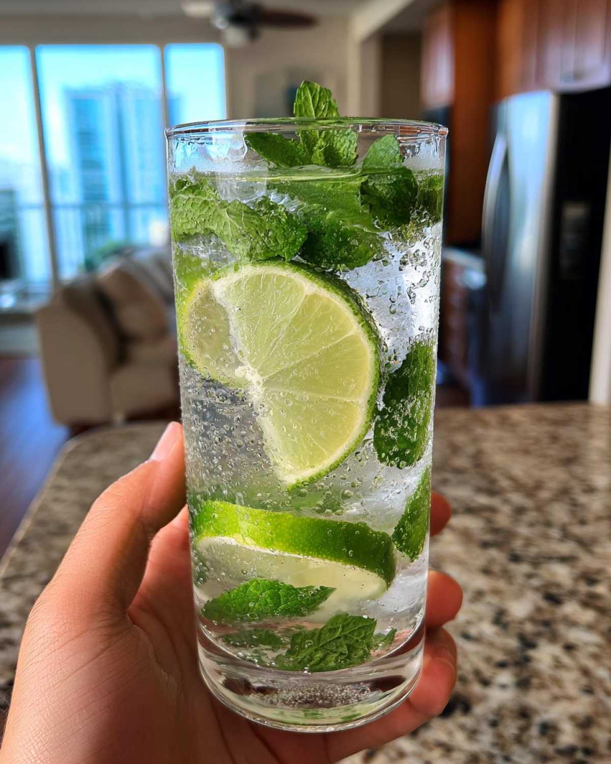 Virgin Mojito with Lime and Mint (Non-Alcoholic) - detail 2