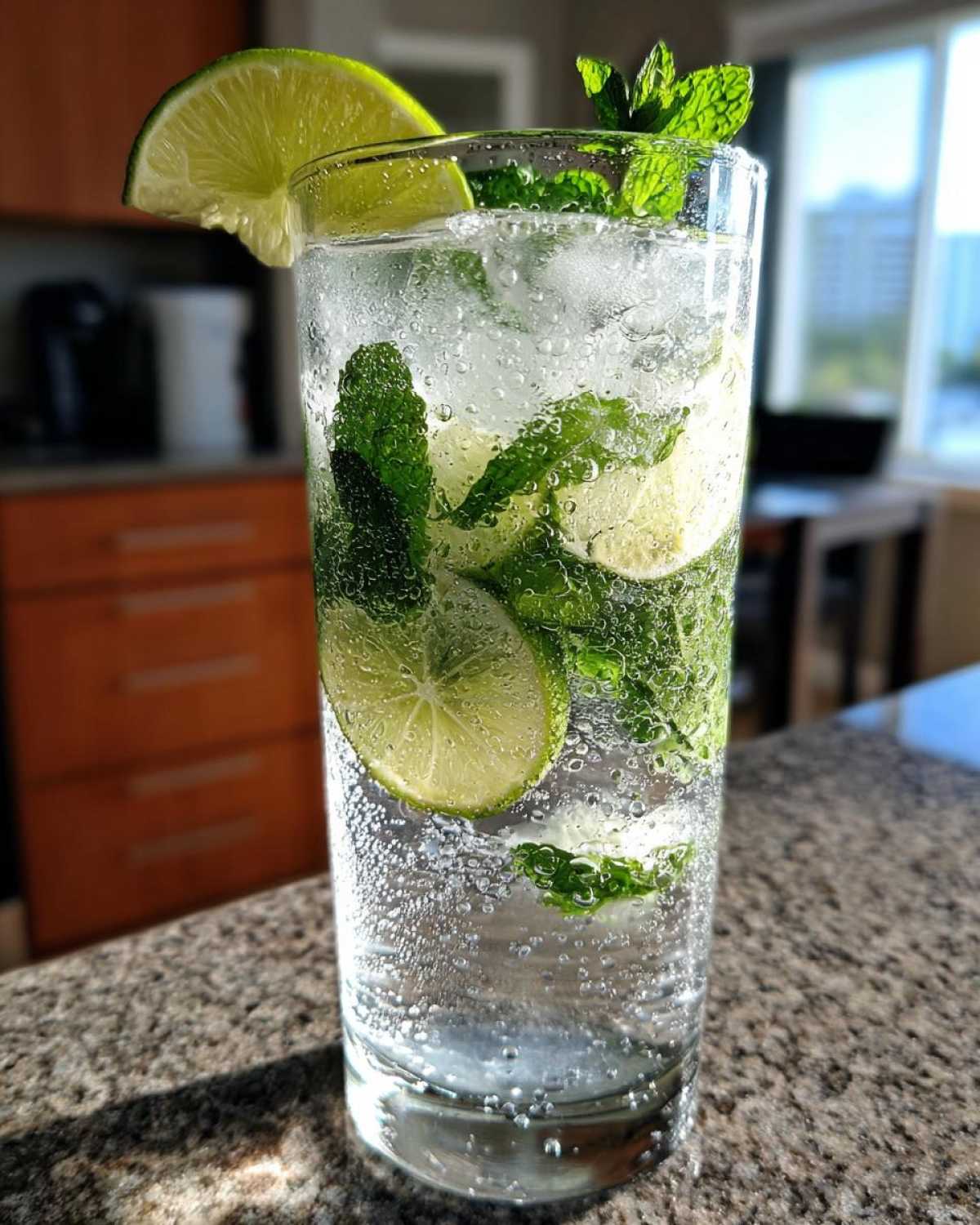 Virgin Mojito with Lime and Mint (Non-Alcoholic) - detail 3