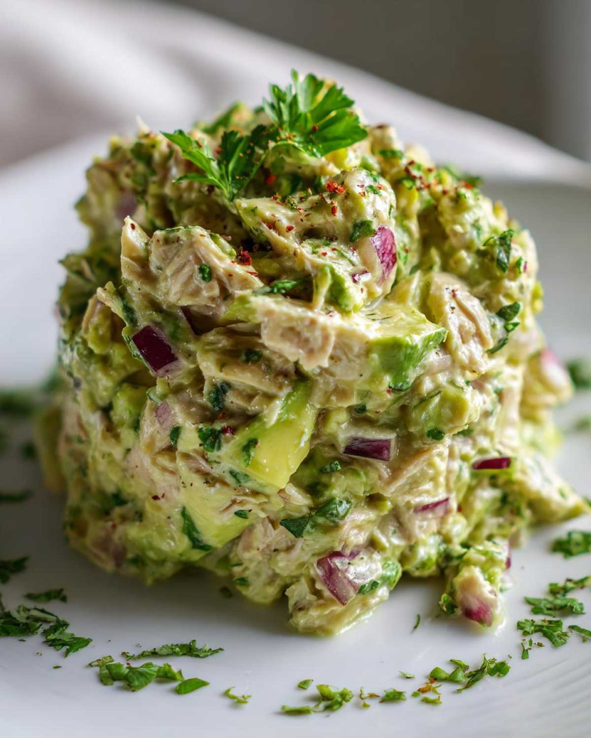 Avocado tuna salad - detail 2