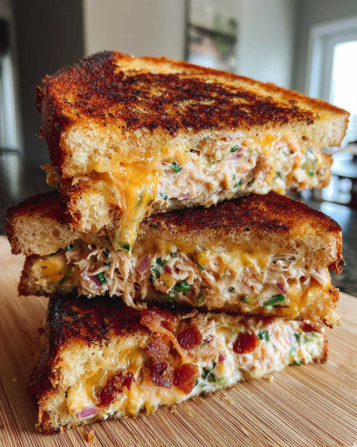 Bacon tuna melt - detail 2
