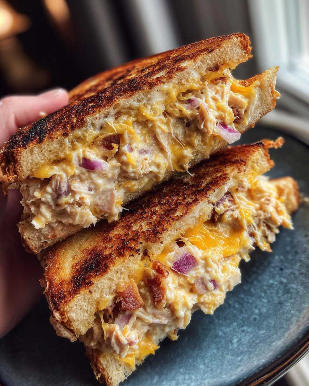 Bacon tuna melt - detail 3