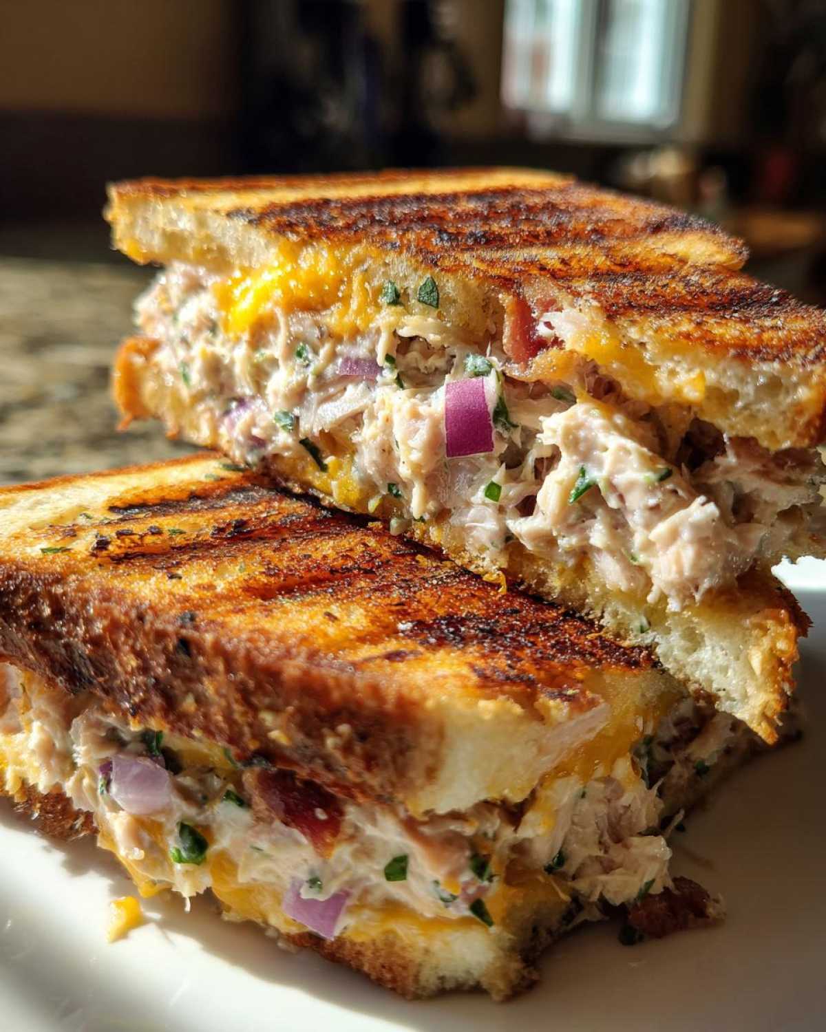 Bacon tuna melt - detail 4