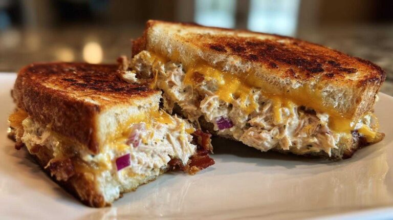 Bacon tuna melt