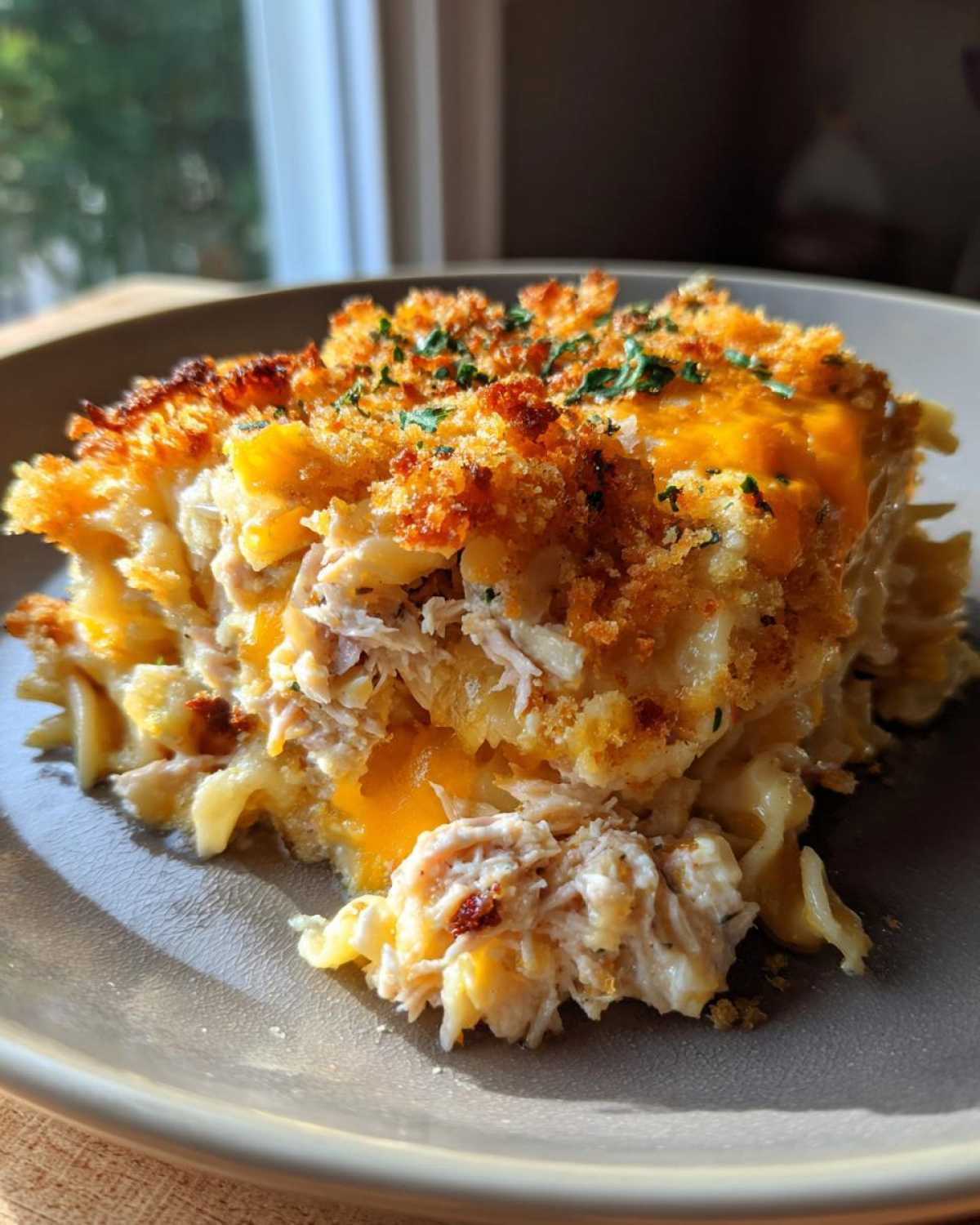 Cheesy tuna noodle casserole - detail 2