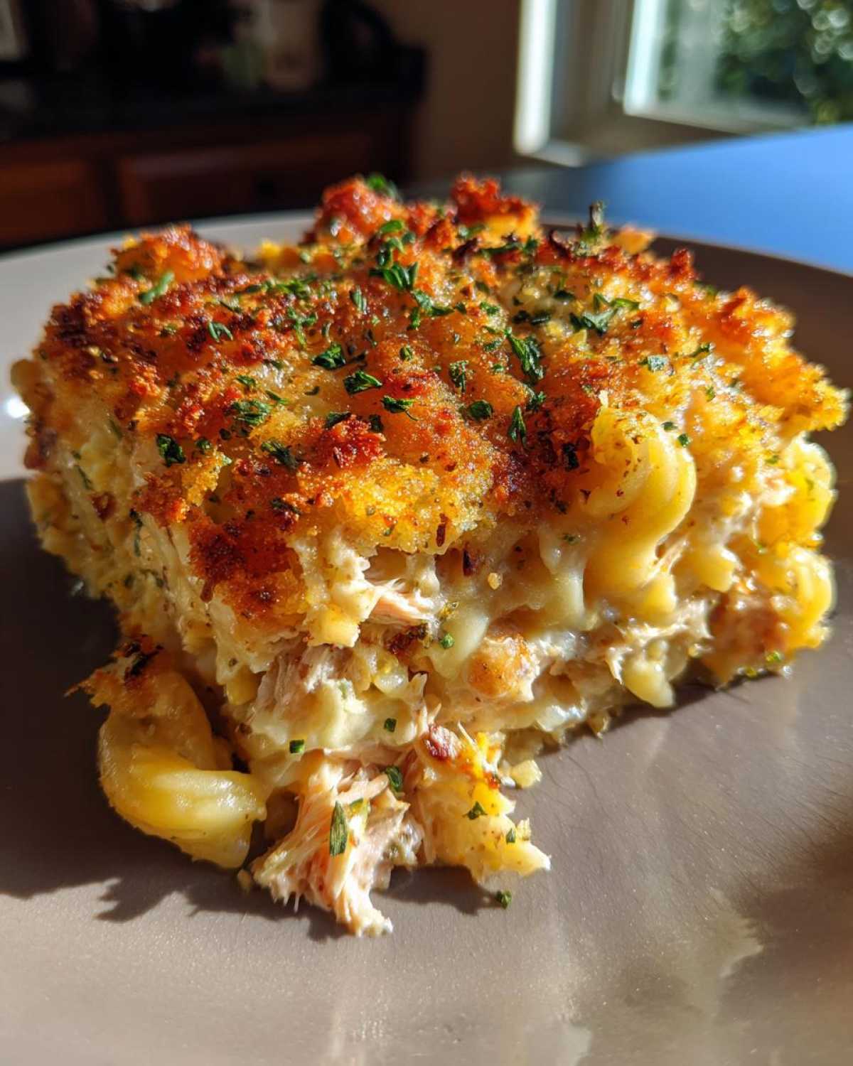 Cheesy tuna noodle casserole - detail 4