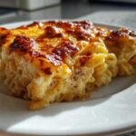 Classic tuna noodle casserole