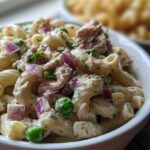 Classic tuna pasta salad