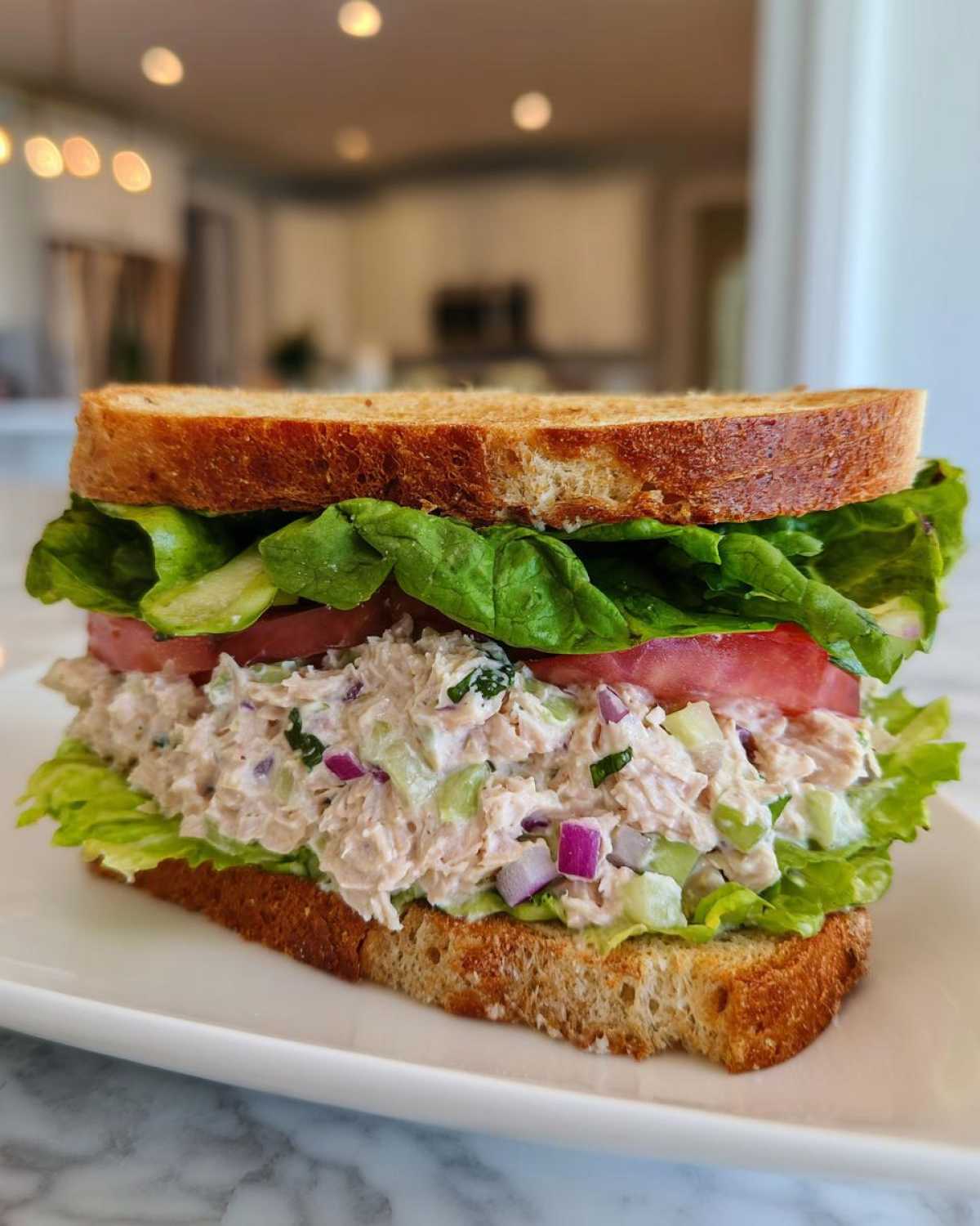 Classic tuna sandwich - detail 1
