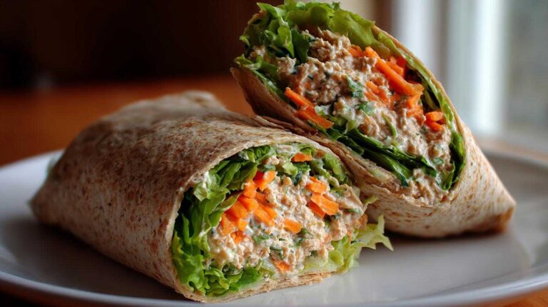 Classic tuna wrap