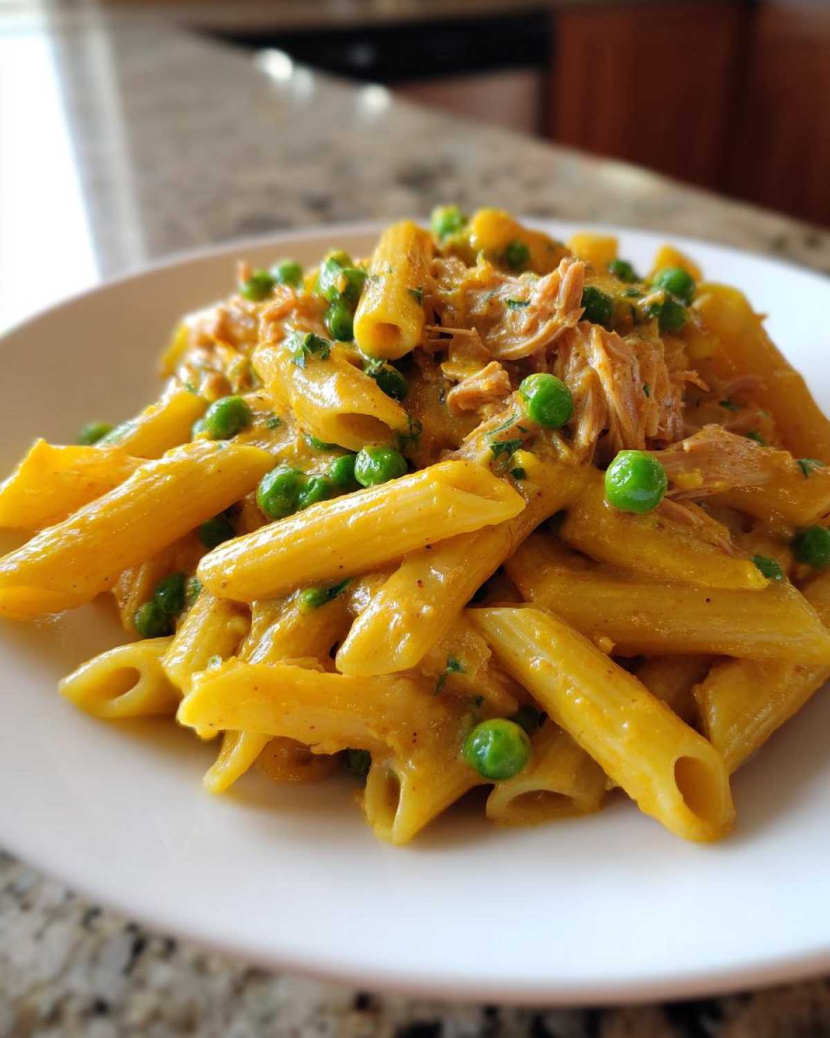 Creamy tuna pasta - detail 2