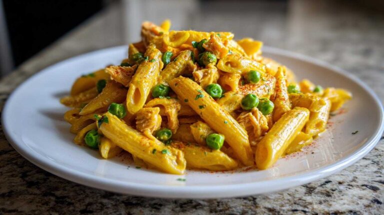 Creamy tuna pasta