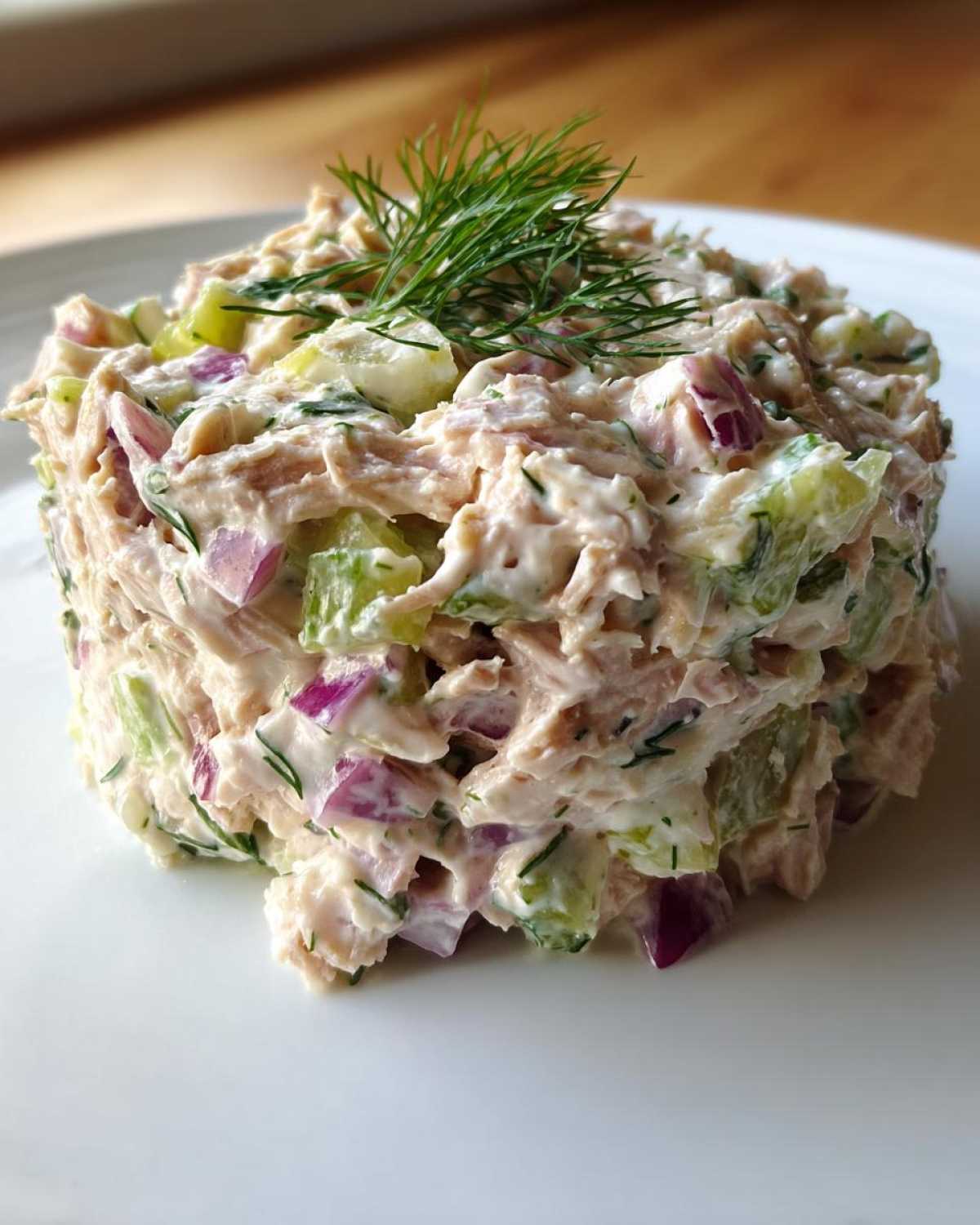 Greek yogurt tuna salad - detail 3