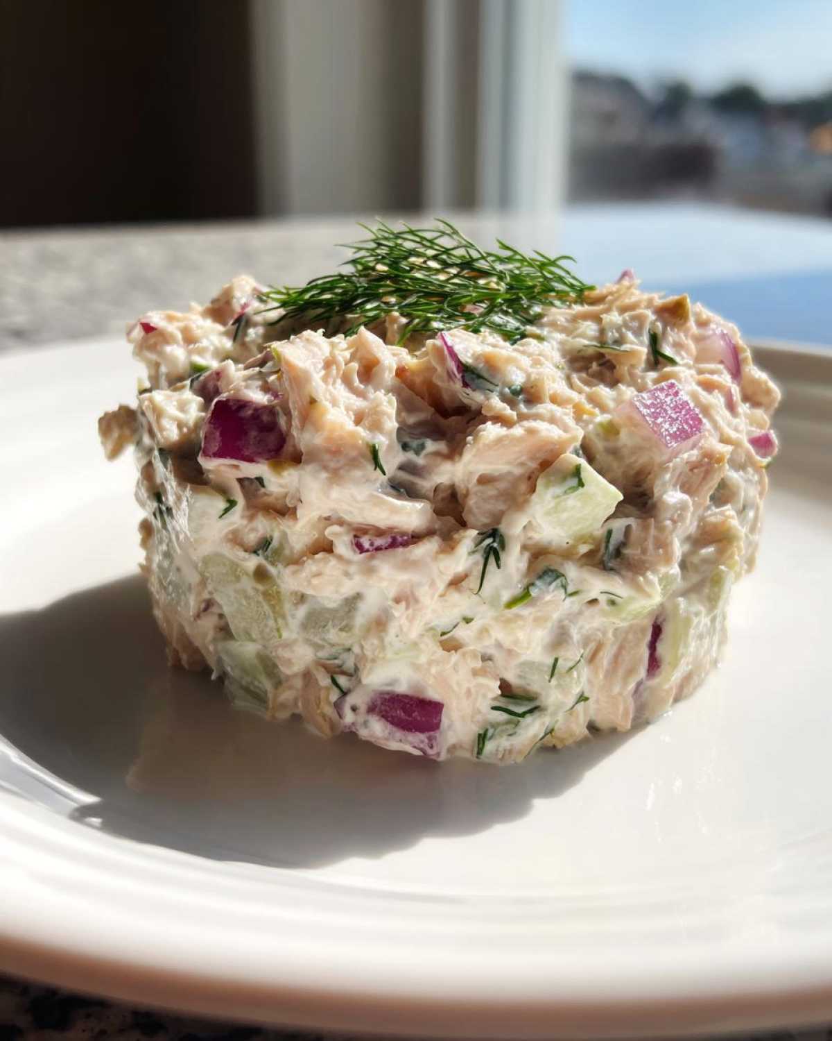 Greek yogurt tuna salad - detail 4