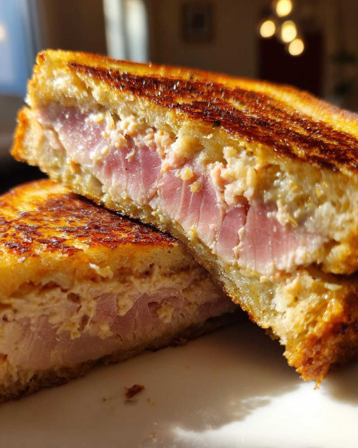 Grilled tuna sandwich - detail 2