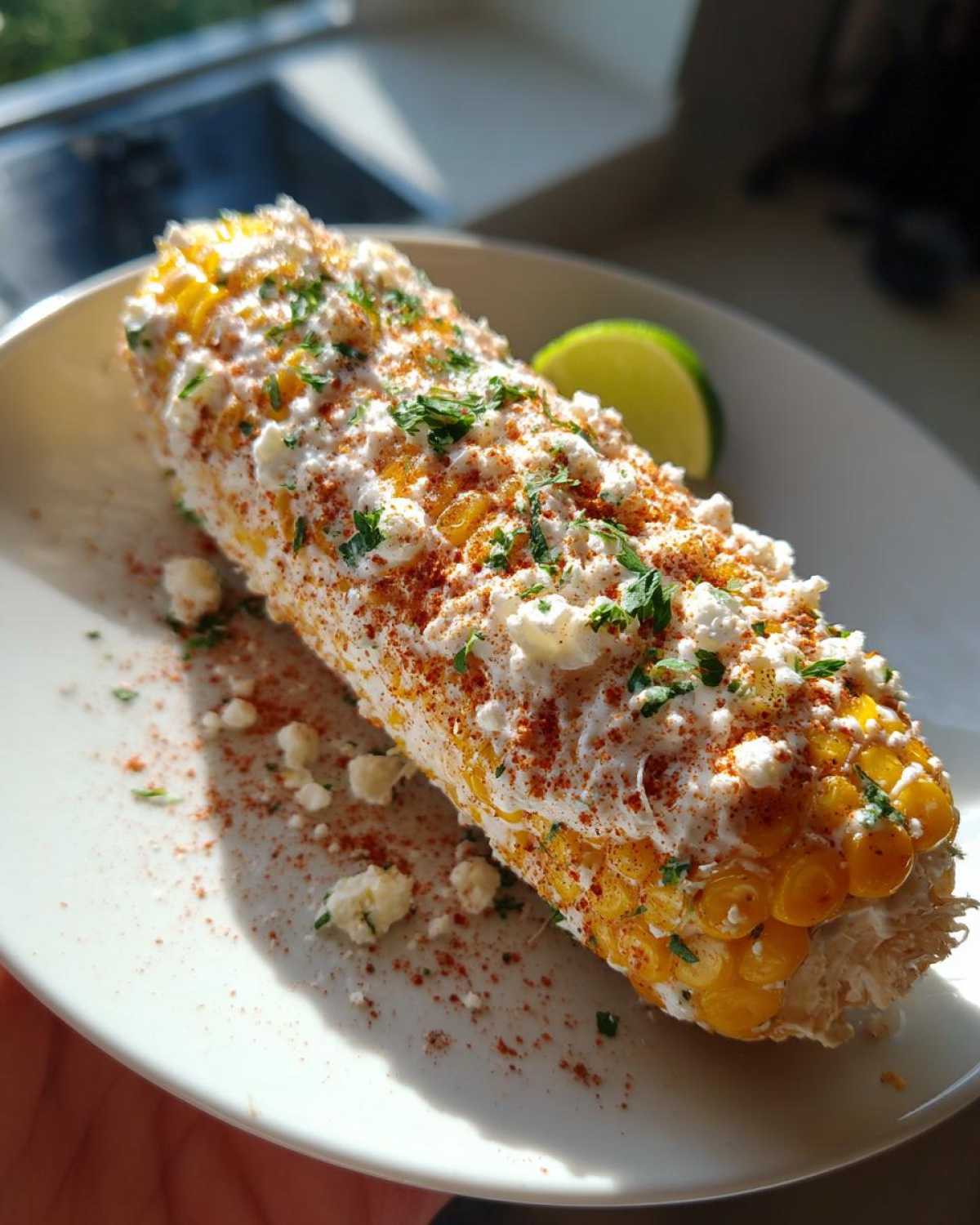 Instant Pot Mexican street corn - detail 1