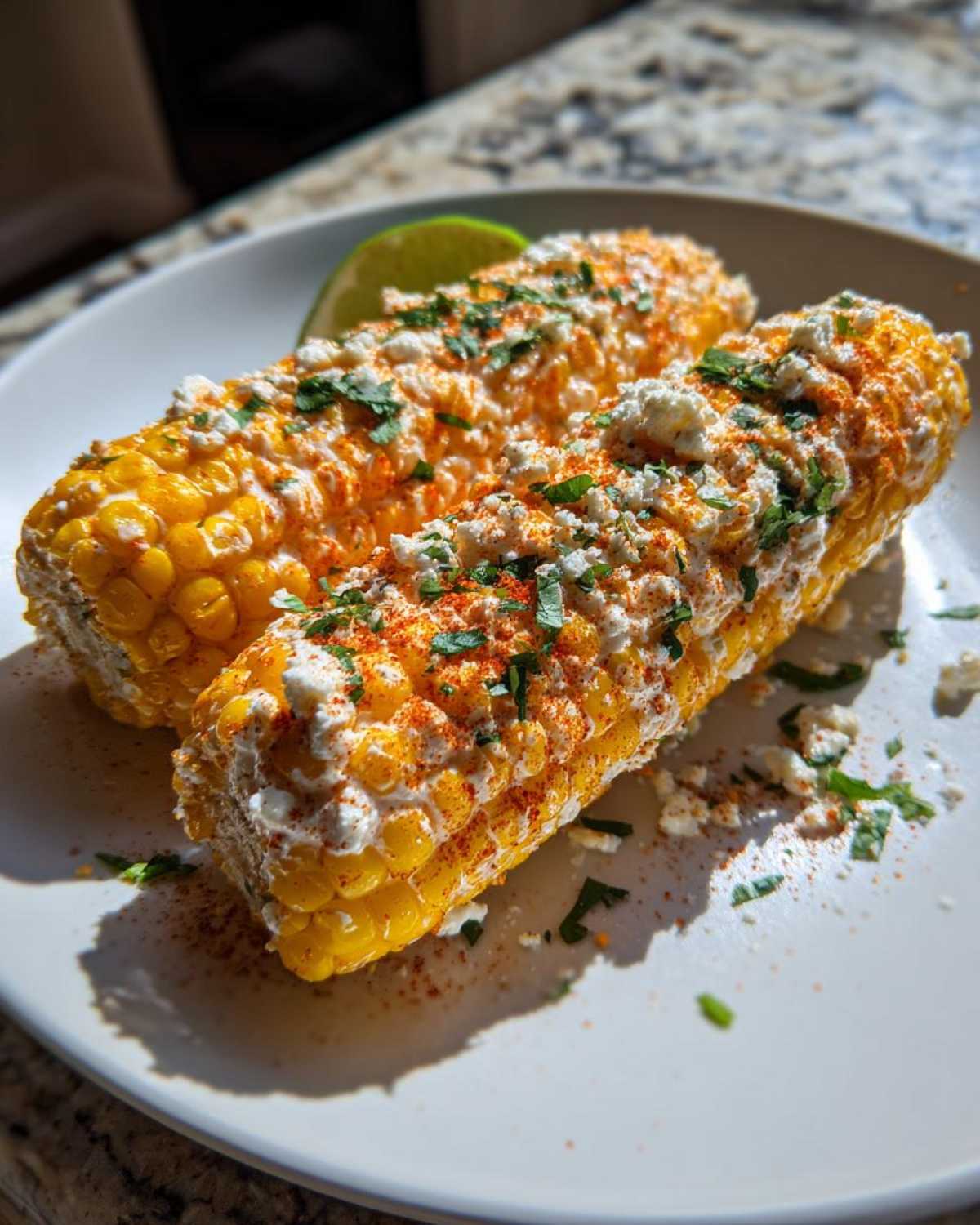 Instant Pot Mexican street corn - detail 4