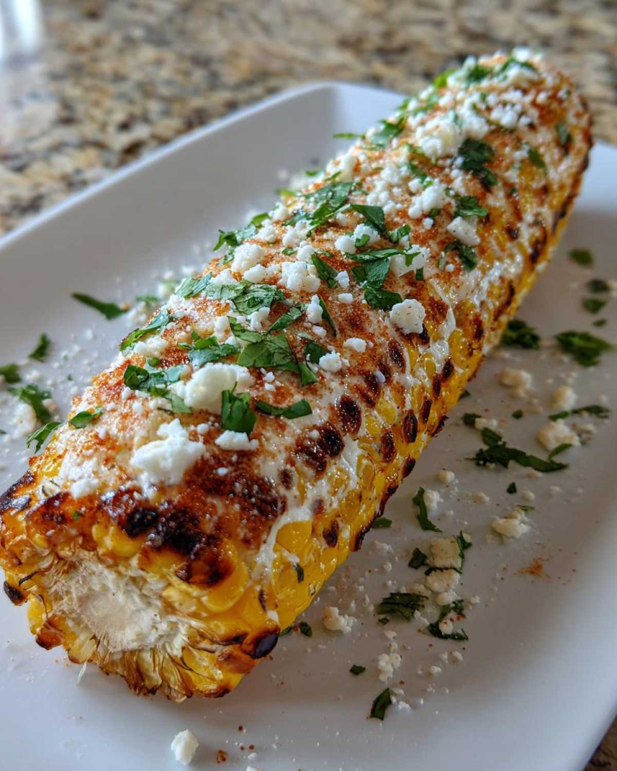 Mexican street corn - detail 1