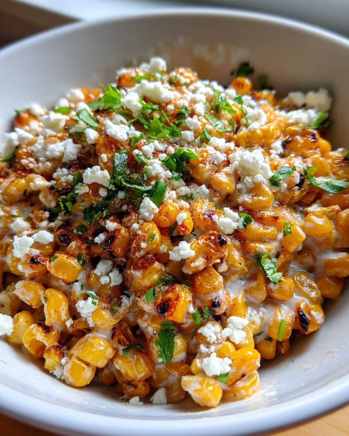 Mexican street corn bowl - detail 3